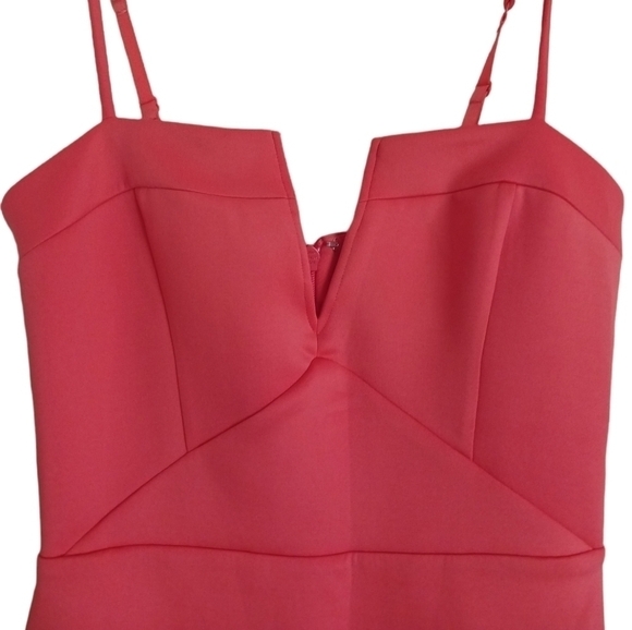 Bebe Orange Above Knee Mini - Picture 5 of 7